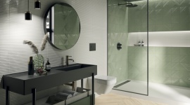 Stonowana zieleń i głęboki granat w nowych kolekcjach Ceramiki Paradyż