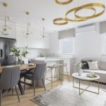 Minimalizm z nowoczesnym twistem. Eleganckie mieszkanie dla pary